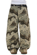 NOVACAM Desert Camouflage Double Knee Work Pants