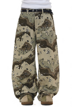 NOVACAM Desert Camouflage Double Knee Work Pants