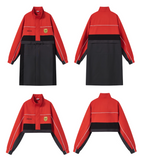 BLIND NO PLAN Two Piece Removable Long Coat Jacket