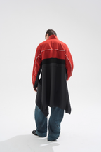 BLIND NO PLAN Two Piece Removable Long Coat Jacket