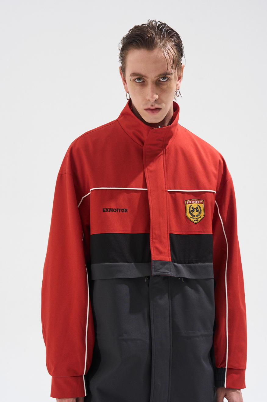 BLIND NO PLAN Two Piece Removable Long Coat Jacket