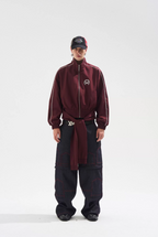 BLIND NO PLAN Dual Form Detachable Sleeve Track Jacket