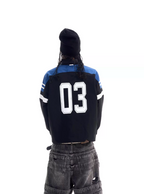 BLIND NO PLAN Reversible Plaid Long Sleeve Shirt Jacket