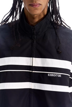 BLIND NO PLAN Color Block Windproof Sport Track Jacket