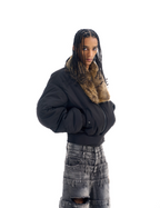 BLIND NO PLAN Reversible Camouflage MA-1 Bomber Jacket