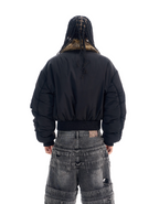 BLIND NO PLAN Reversible Camouflage MA-1 Bomber Jacket