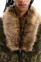 BLIND NO PLAN Reversible Camouflage MA-1 Bomber Jacket