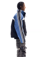 BLIND NO PLAN Reversible Sports Puffer Jacket