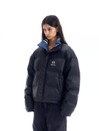 BLIND NO PLAN Reversible Sports Puffer Jacket