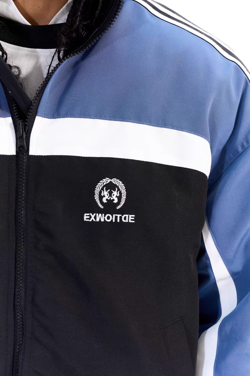 BLIND NO PLAN Reversible Sports Puffer Jacket