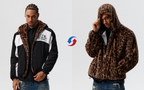 MEDM Reversible Leopard Fur Hooded Track Jacket