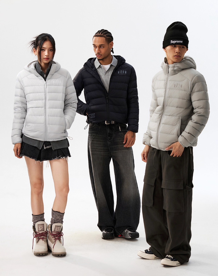 MEDM Waterproof Lightweight Hooded Down Jacket