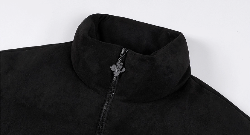 MEDM Suede 3D Embroidered Down Jacket