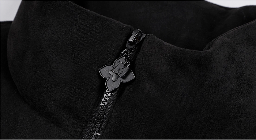 MEDM Suede 3D Embroidered Down Jacket