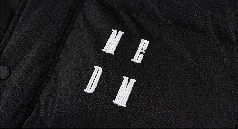 MEDM Detachable Fur Hooded Down Jacket