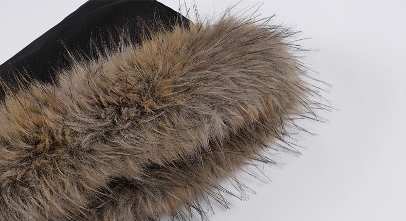 MEDM Detachable Fur Hooded Down Jacket