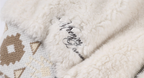 MEDM Ethnic Trim Belted Sherpa Jacket