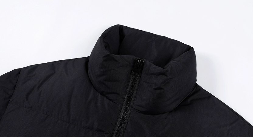 MEDM Rhinestone Studded Logo Down Jacket