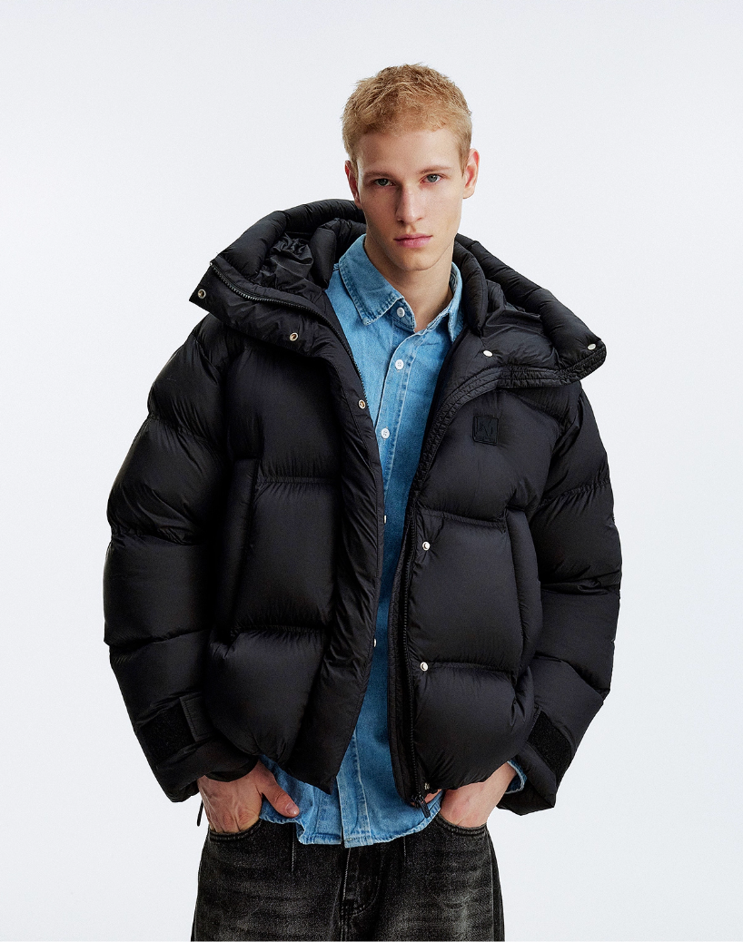 MEDM Ultralight High Gram Weight Hooded Down Jacket