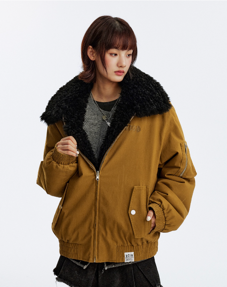 MEDM Reversible Sherpa Flight Jacket