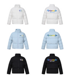 MEDM Gradient Embroidered Puffer Jacket
