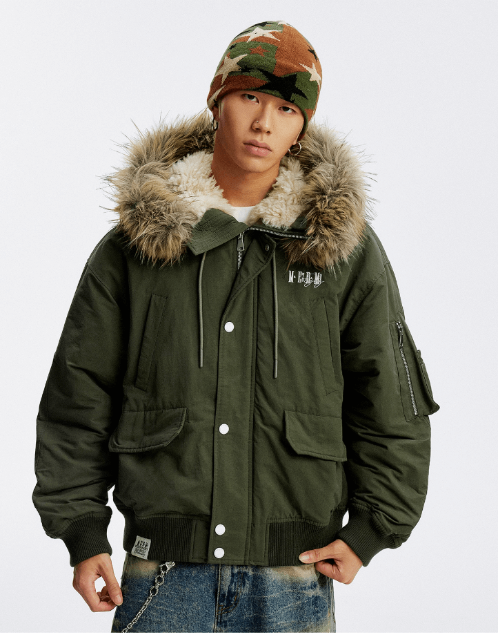 MEDM Fur Hood N-2B Flight Jacket