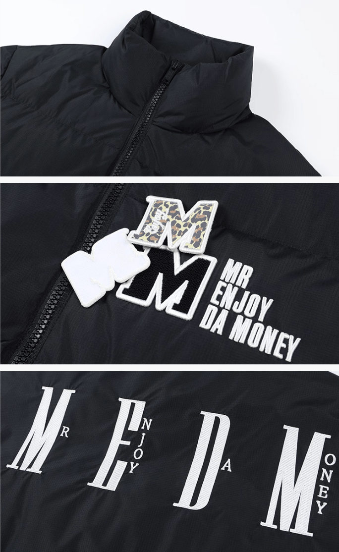 MEDM Logo Velcro Down Jacket