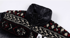 MEDM Ethnic Patchwork Puffer Jacket