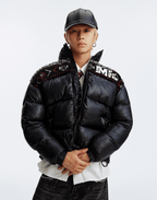 MEDM Ethnic Patchwork Puffer Jacket