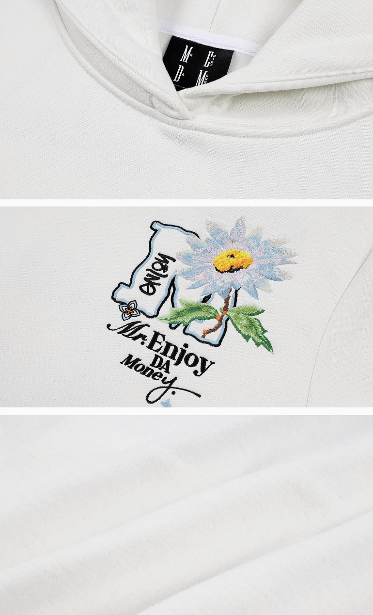 MEDM Daisy Floral Hoodie