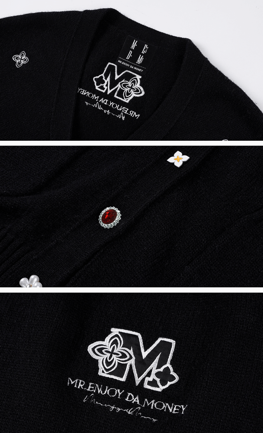 MEDM Multi Button Knit Cardigan