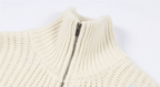 MEDM Frayed Hem Floral Embroidered Knit Cardigan