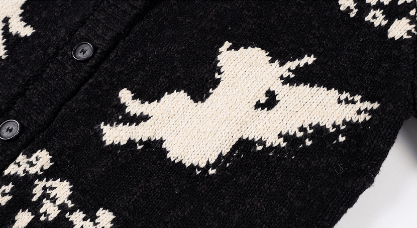 MEDM Angel Cowichan Knit Cardigan