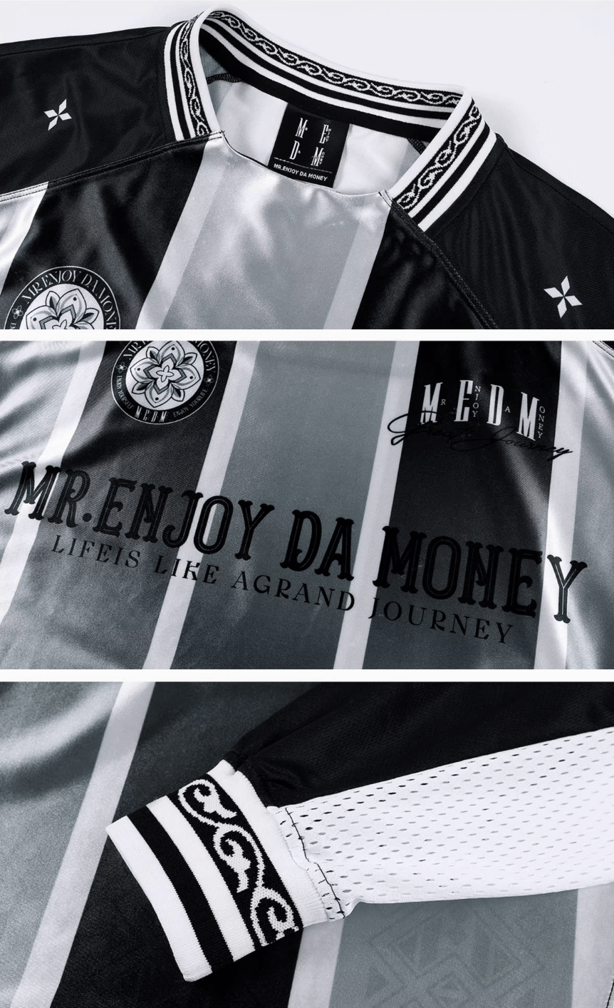 MEDM Ethnic Pattern Long Sleeve Jersey
