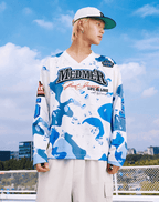 MEDM Camouflage Long Sleeve Hockey Jersey