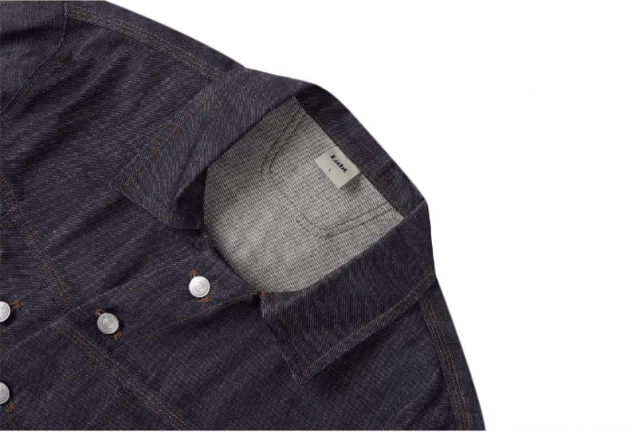 Labt Cowboy Wave Button Denim Jacket
