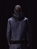 Labt Cowboy Wave Button Denim Jacket