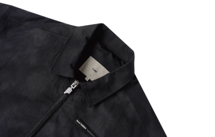 Labt Printed Vintage Effect Quilted Work Jacket