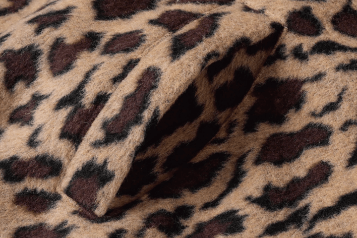 Labt Leopard Print Air Force Vest