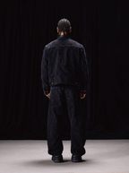 Labt Customized Jacquard Washed Denim Work Jacket