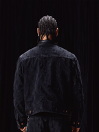 Labt Customized Jacquard Washed Denim Work Jacket