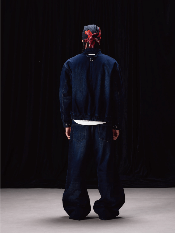 Labt Washed Denim Wellington Jacket