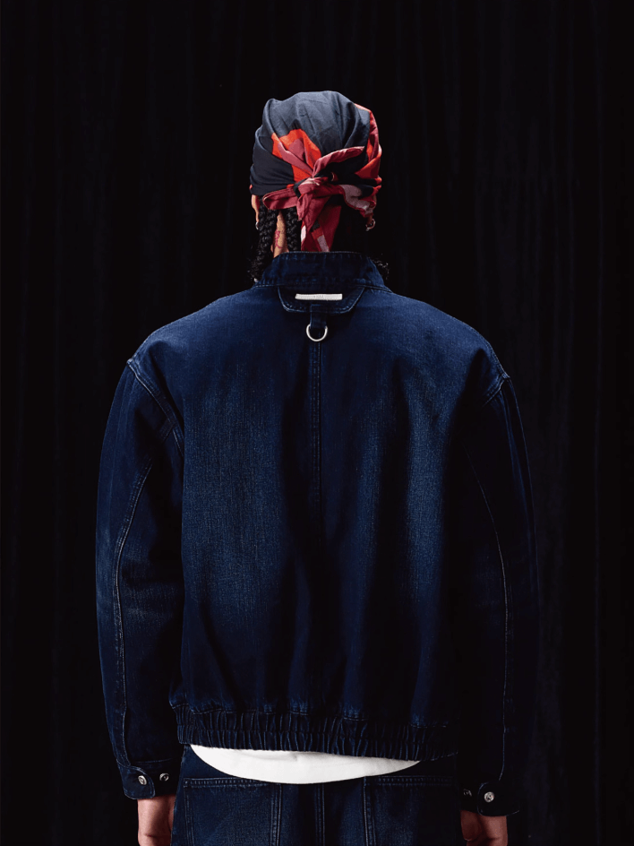 Labt Washed Denim Wellington Jacket