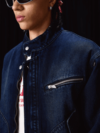 Labt Washed Denim Wellington Jacket