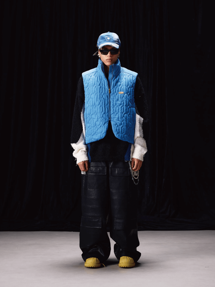 Labt Original Pattern Quilted Vest