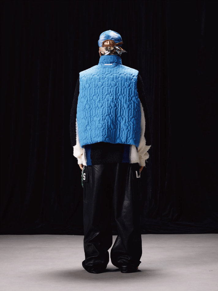 Labt Original Pattern Quilted Vest