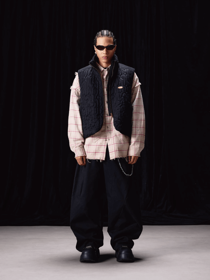 Labt Original Pattern Quilted Vest