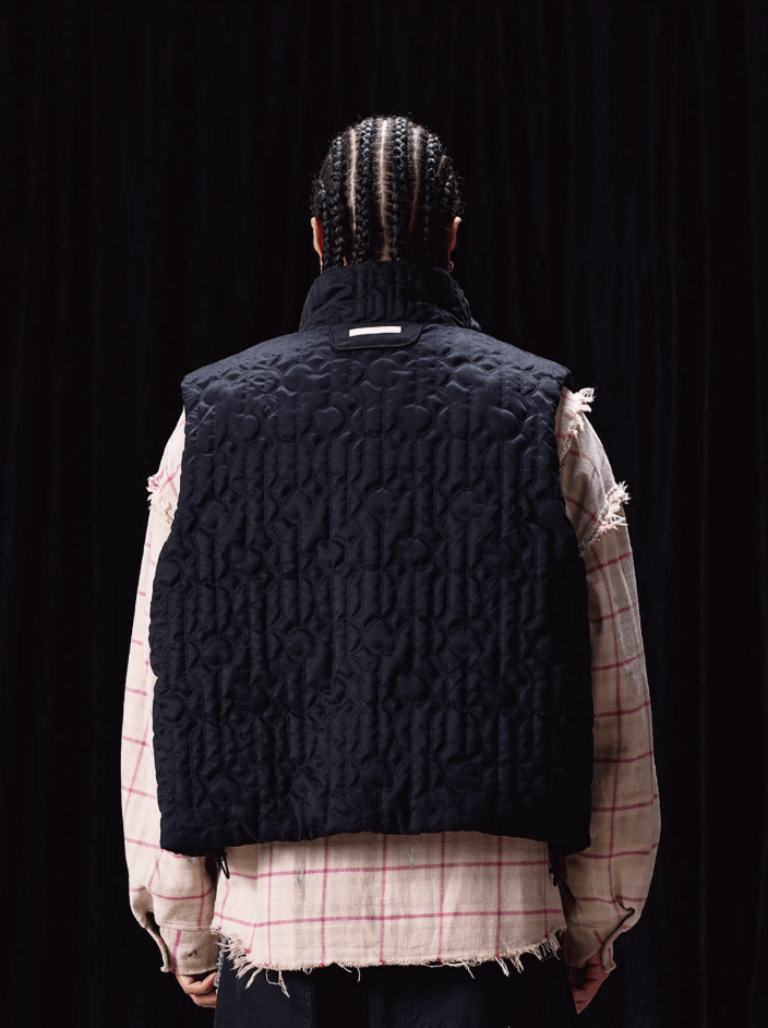 Labt Original Pattern Quilted Vest