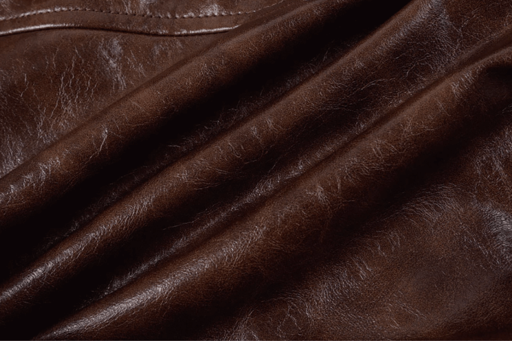 Labt Oil Waxed PU Leather Jacket