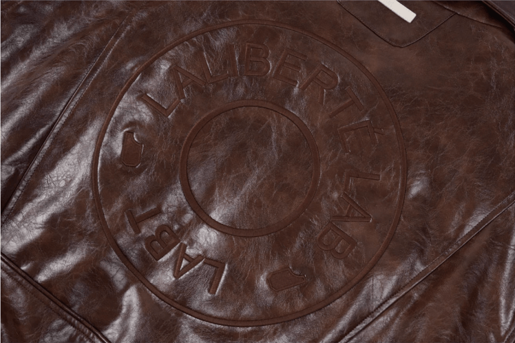 Labt Oil Waxed PU Leather Jacket